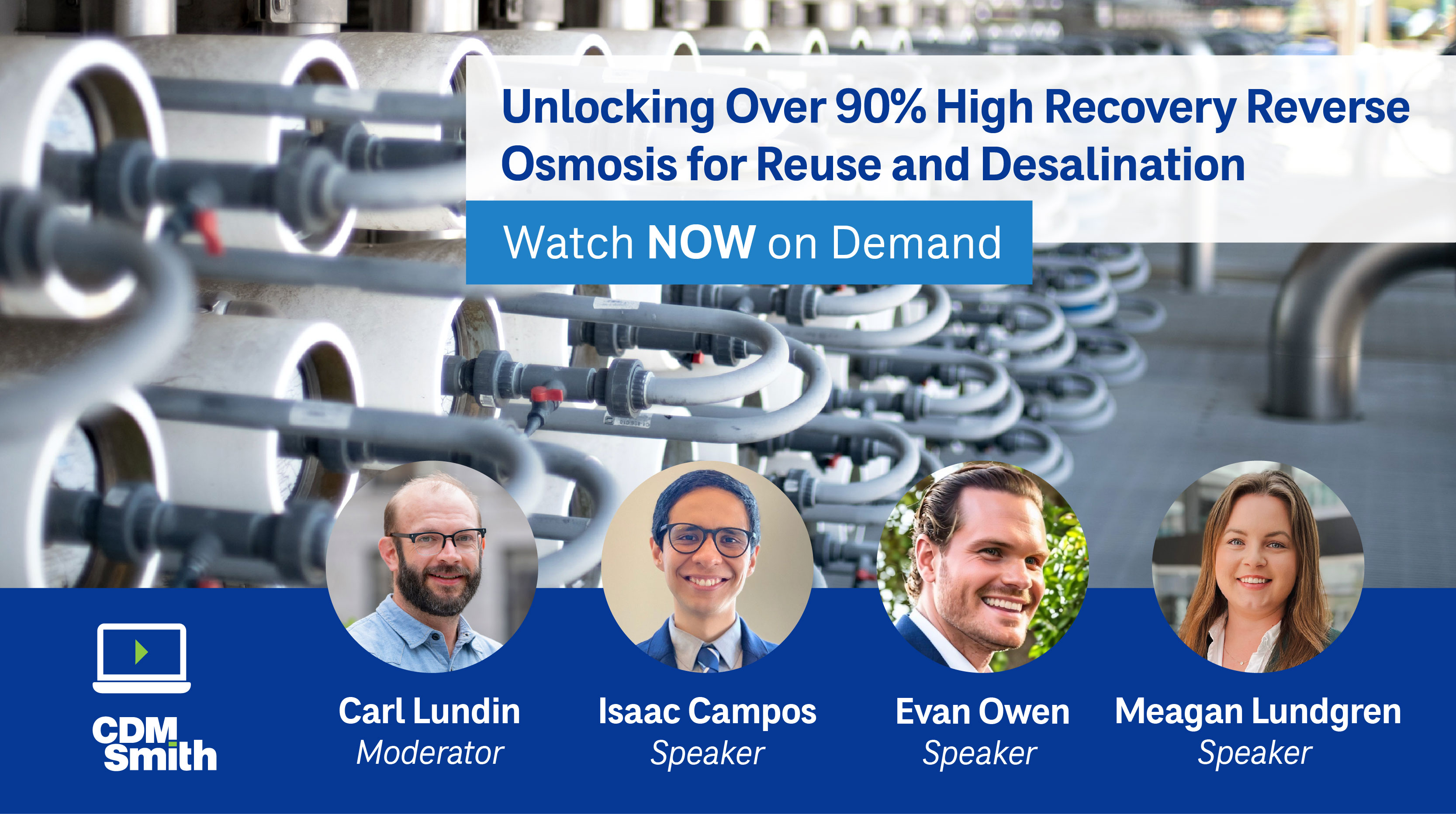 WEBINAR: Unlocking over 90% high recovery reverse osmosis for reuse and desalination